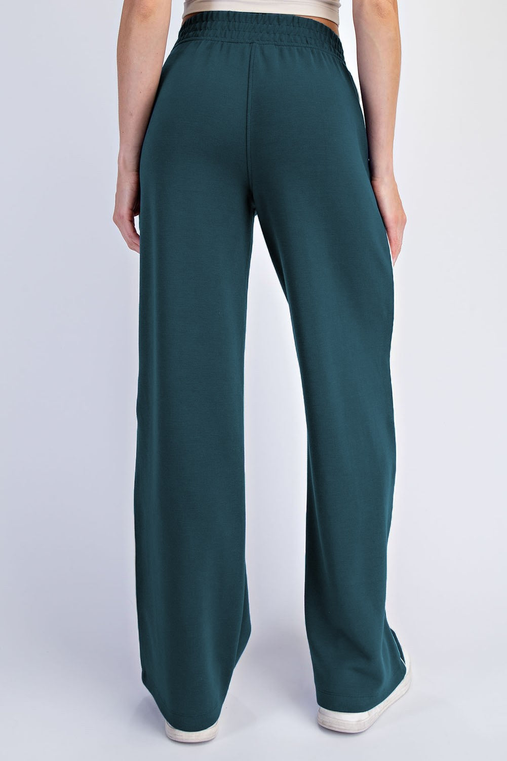 Forest Green Stripe Detail Lounge Pants