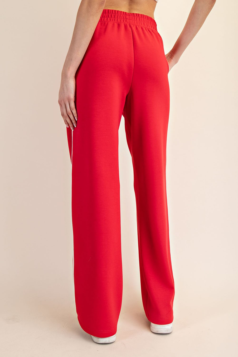 Red Stripe Detail Lounge Pants