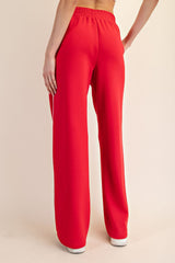 Red Stripe Detail Lounge Pants