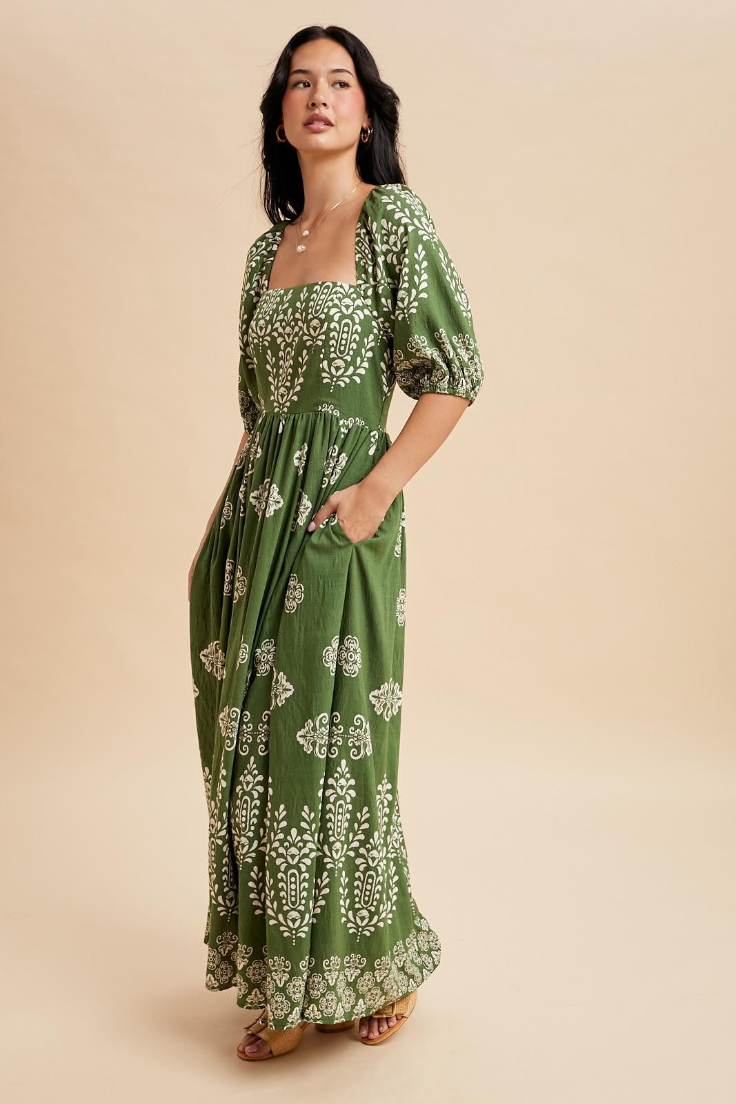 silk damask dress Silk Damask Dress