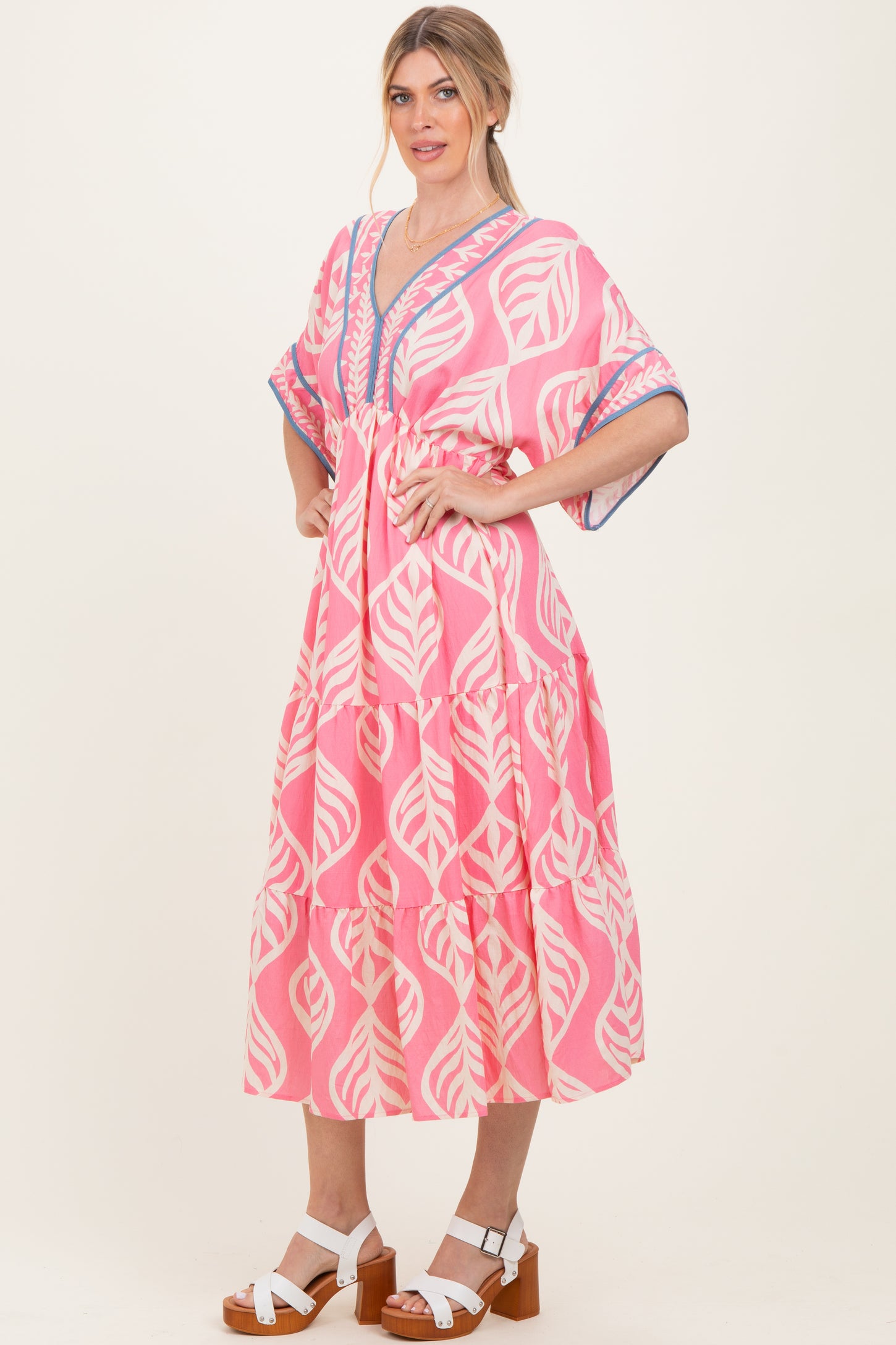 dolman sleeve maxi dress plus size Plus Size Dolman Sleeve Warp Maxi Dress | Daily Party Wear