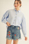 Light Blue Button Down Lightweight Casual Shirt