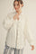 Ivory Button Down Lightweight Casual Shirt