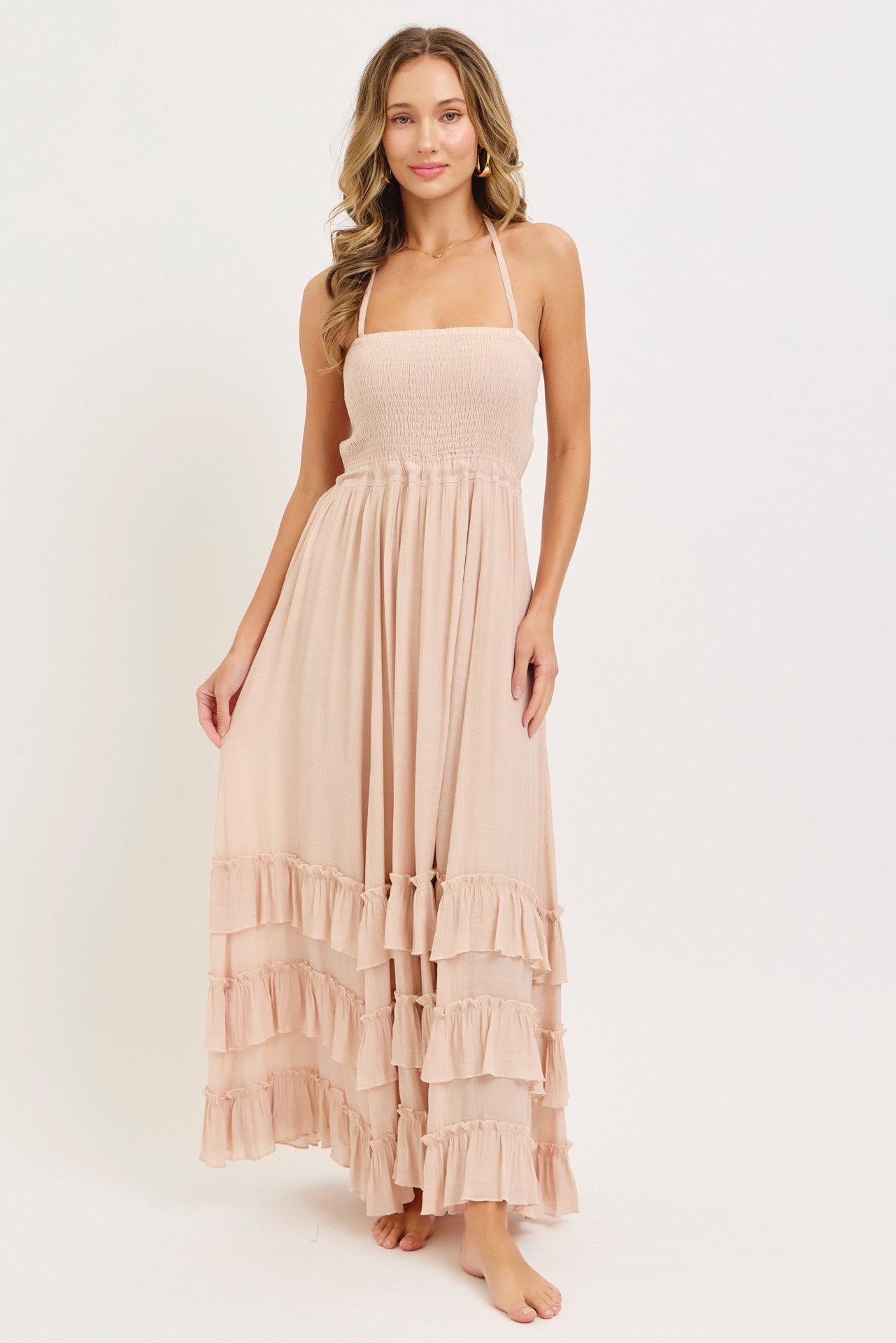 crochet fringe maxi dress Tera Sequin Fringe Crochet Dress – Retrofete