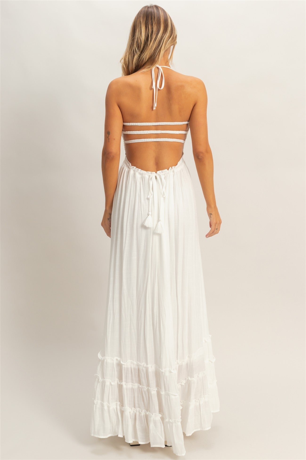 premium jersey cowl neck backless maxi dress Premium Jersey Cowl Neck Backless Maxi Dress in