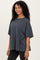 Charcoal Oversized Mineral Wash T-Shirt