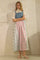 Multicolor Plaid Overall Maxi Dress