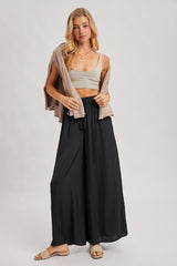 Black Palazzo Wide Leg Pants
