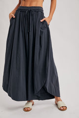 Ash Tulip Hem Super Wide Leg Maternity Pants
