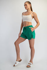 Green Active 5" Shorts