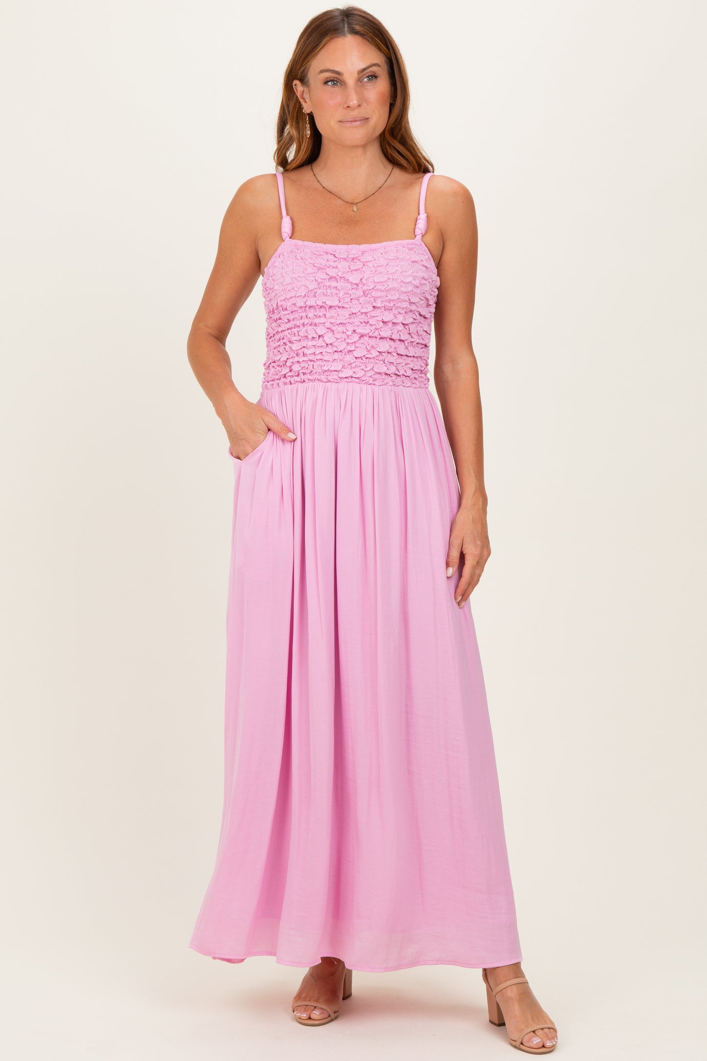 pink textured bridesmaid dress Buy Lipsy Blush Pink Bow One Shoulder Maxi Wedding Bridesmaid Dress from Next USA