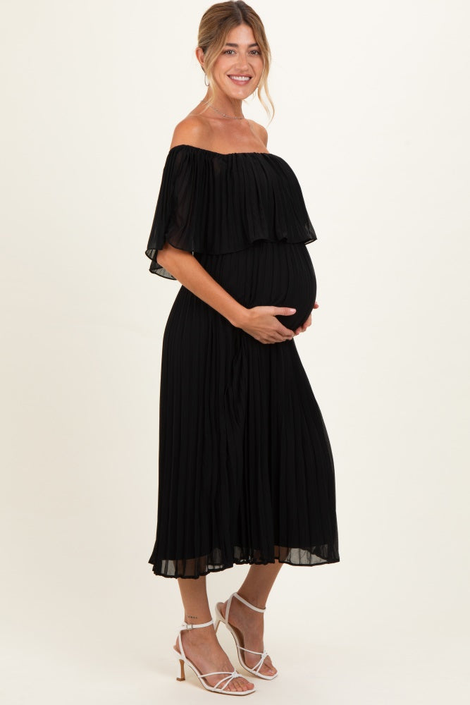 organza dress puff sleeve 3/4 Puff Sleeve Organza Gown main image 1