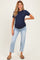 Acid Crop Straight Leg Maternity Jeans