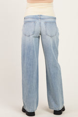 Super Light Maternity Baggy Jeans