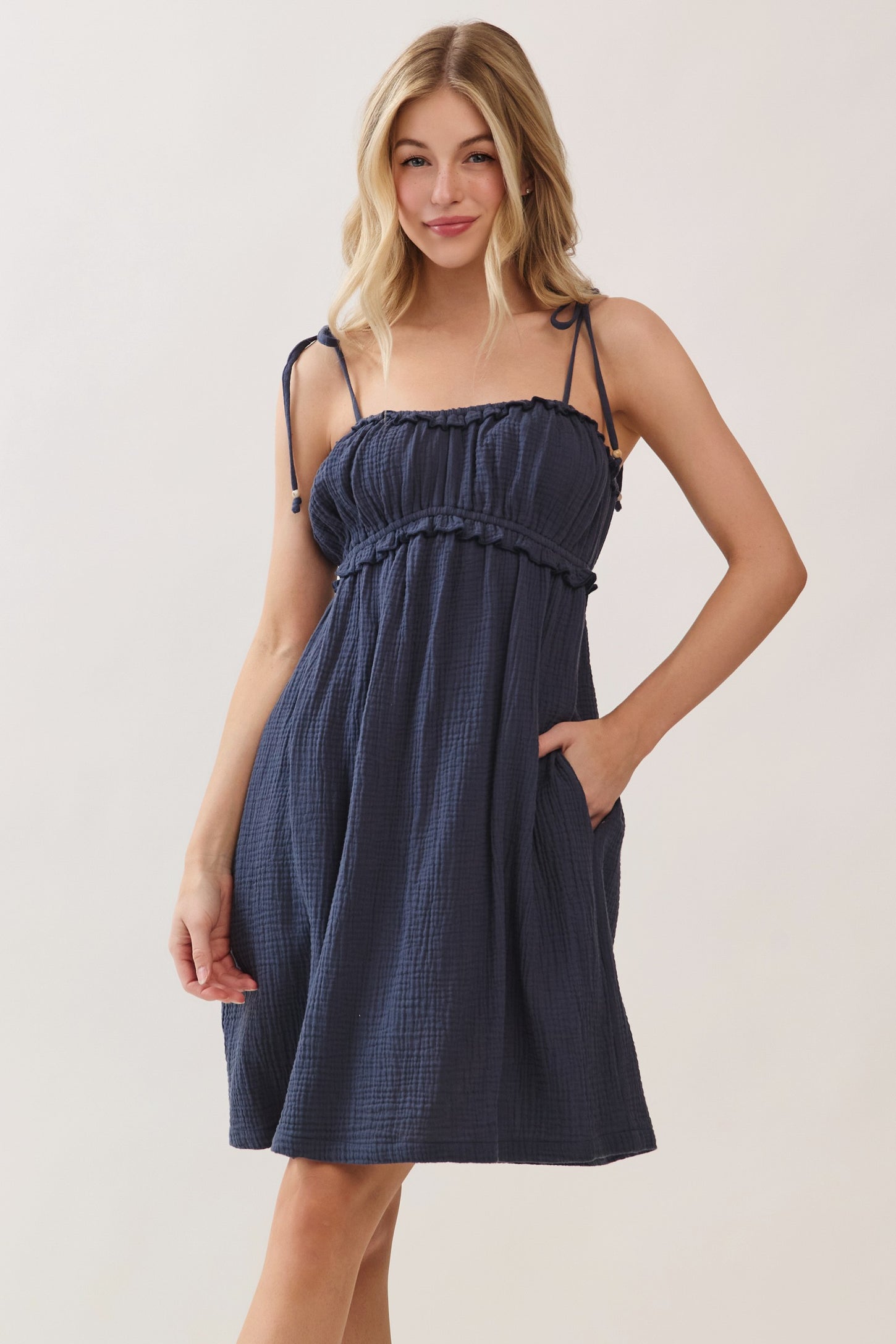 knee length dresses for ladies Women's Summer Cotton Dresses, Short Dress, 100% Cotton Clothing – Cotton  Flower Clothing