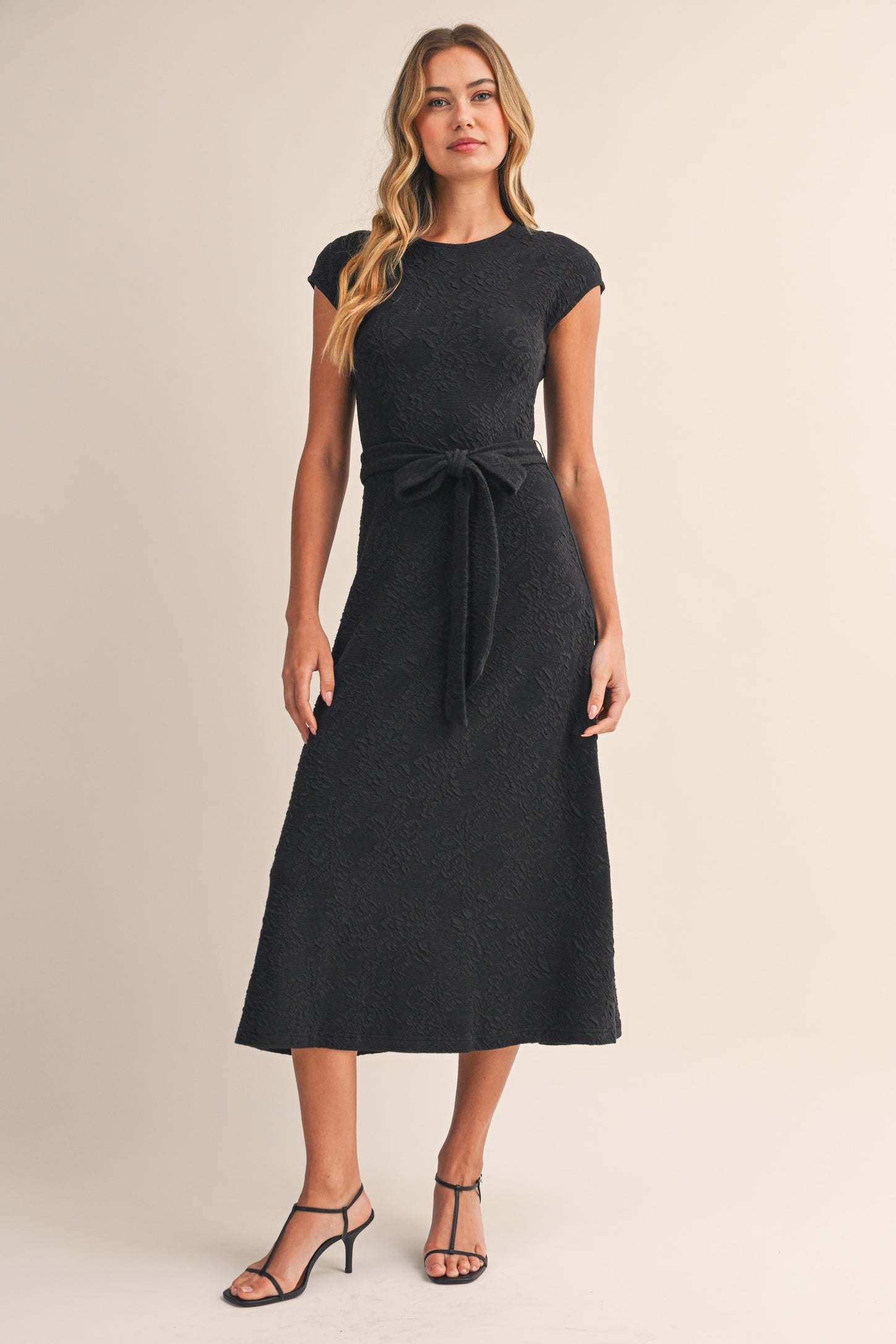 black tie dresses maternity Strap Smocked Ruffle Dress / SMALL shoulder neck Sleeveless Partially lined 95% viscose AISWI Maxi Maternity Dress Semi