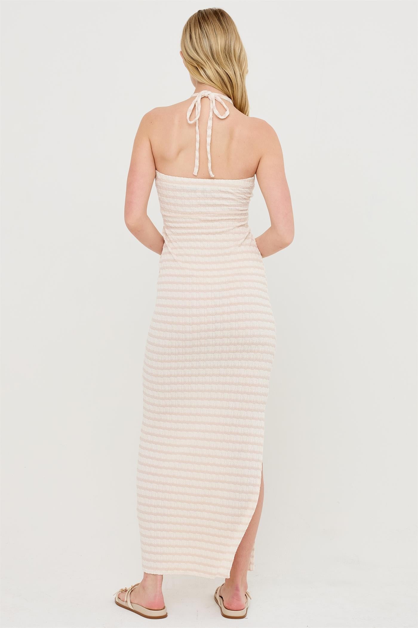 twist halter midi dress Lulus | Burgundy Halter Cutout Twist-Front Midi Dress | Womens | X-Small (Available in XXS, S, M, L, XL)