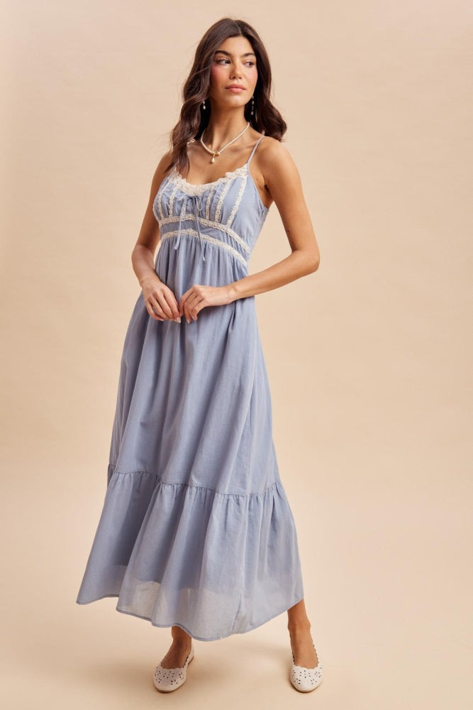 pinkblush blue lace maternity dress Accent Maxi – Pair with your favorite 30 Days Colour:BLUE FLORAL PRINT Gamivast Flower Girl Dresses