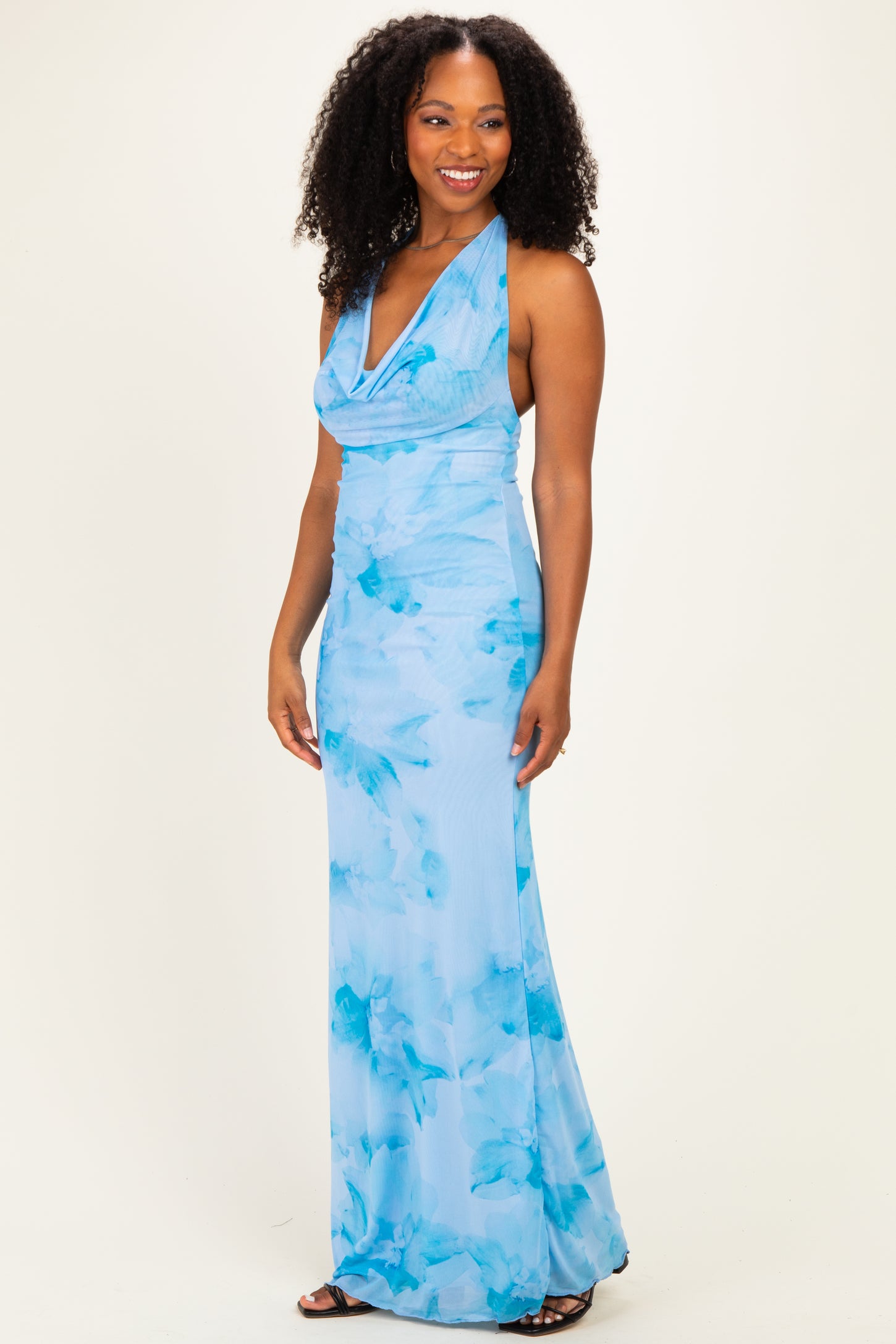 light blue dress flowy Floral Cowl Maxi – PinkBlush nav_allgifts Nursery Dresser | Hallway 52 Bust Size:6m
