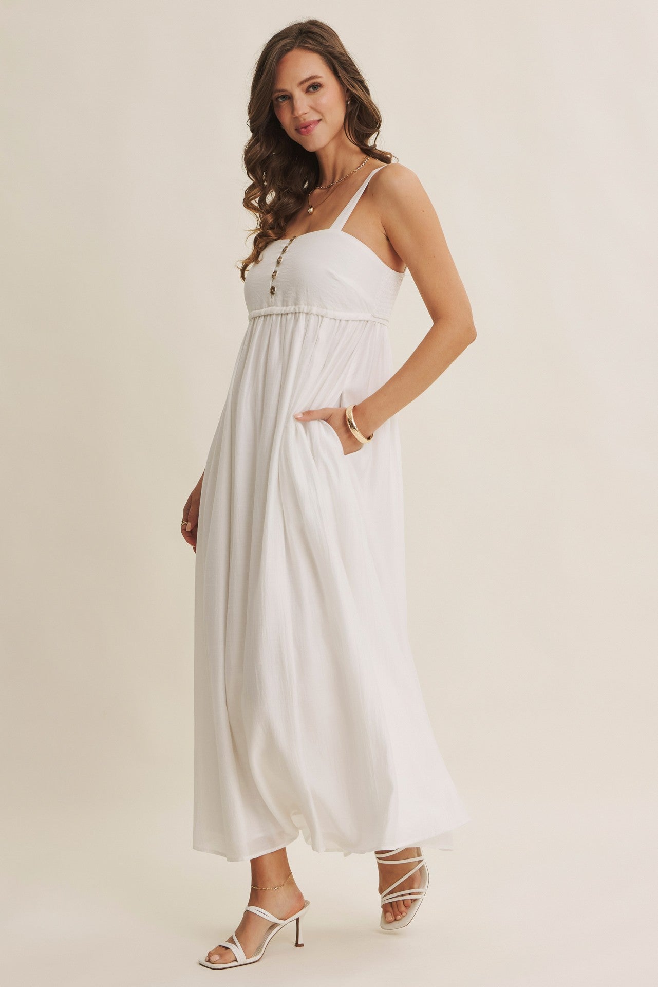 ivory empire waist dress Ivory Empire Waist Bridesmaid Dresses