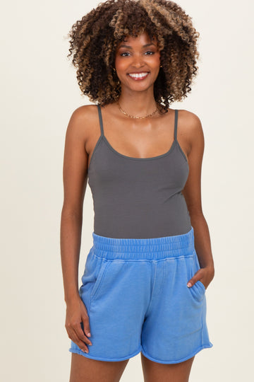 Aqua Mineral Wash Terry Maternity Short