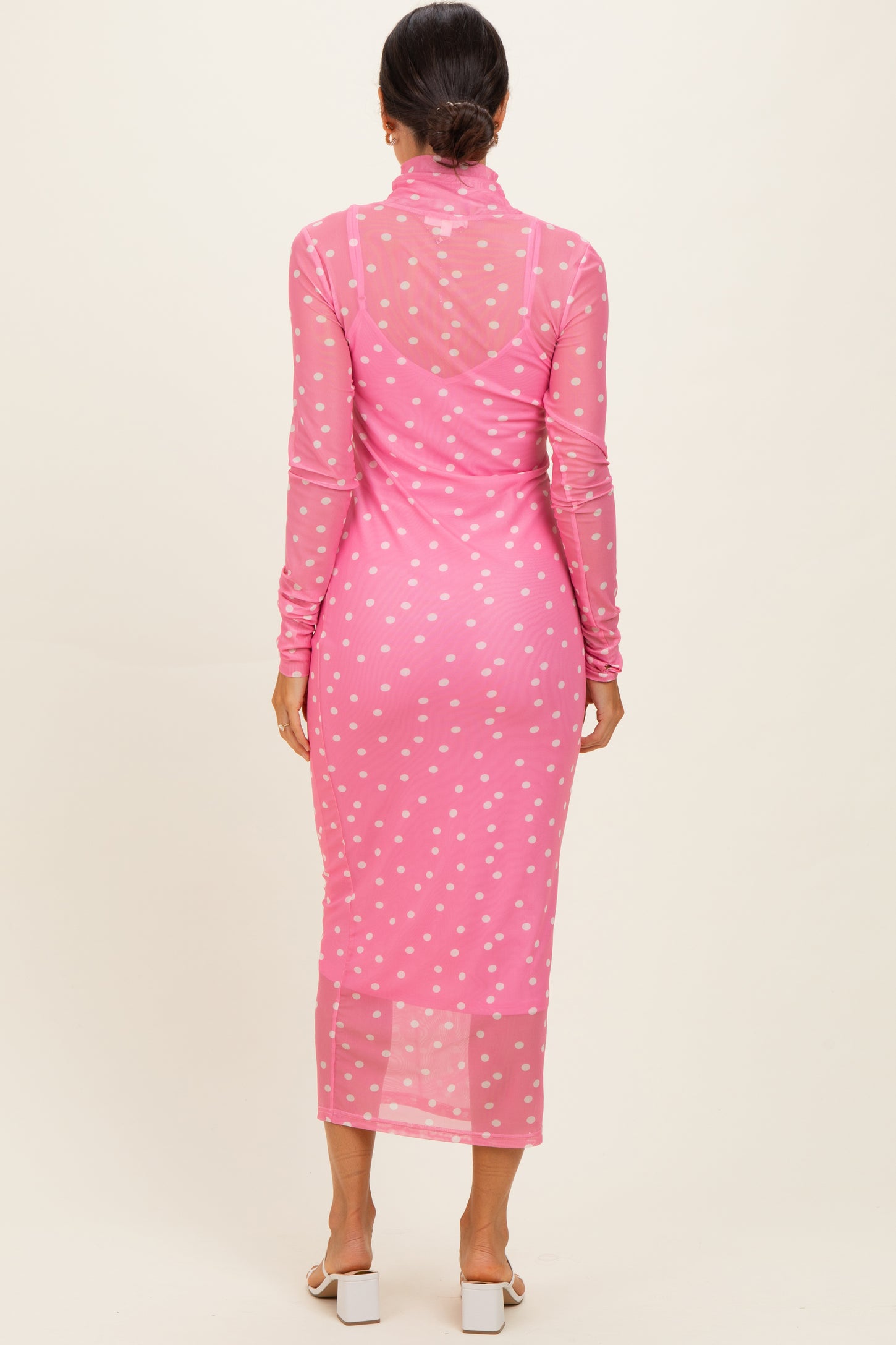 mesh overlay formal dress June + Vie Women's June + Vie Mesh-Overlay Maxi Dress