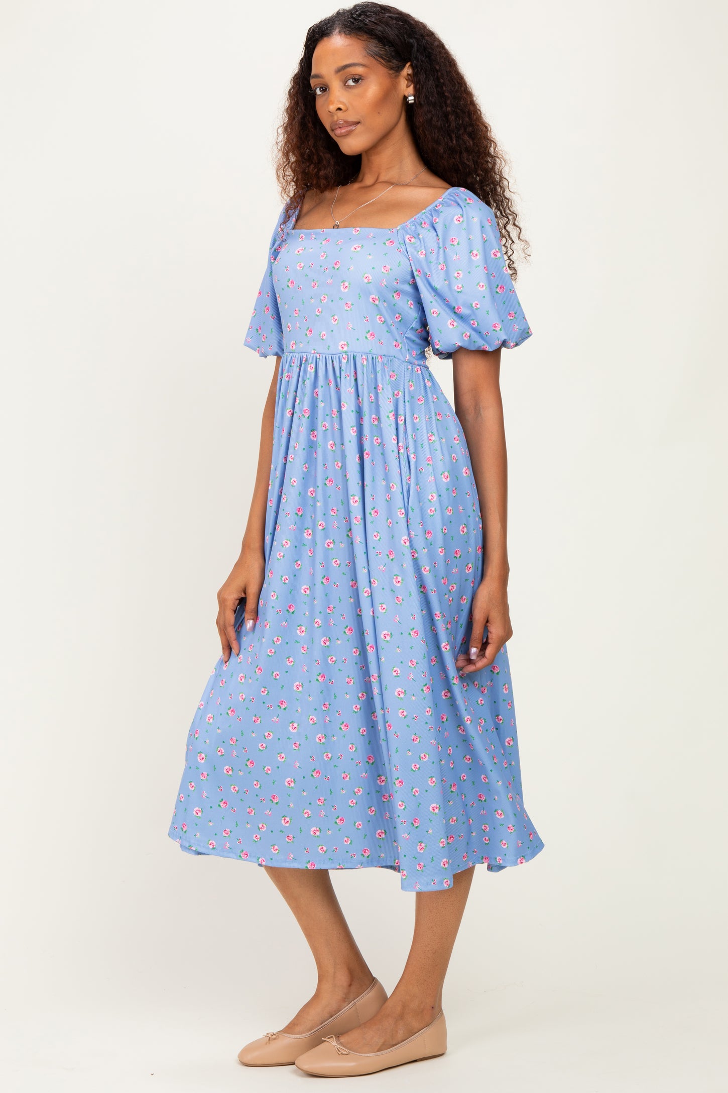 light blue babydoll dress Mini - Tie-Strap Dress - Bow Dress Meet the Bowshine Blue Dress from Sassy Shortcake Light Blue Floral Bubble Short