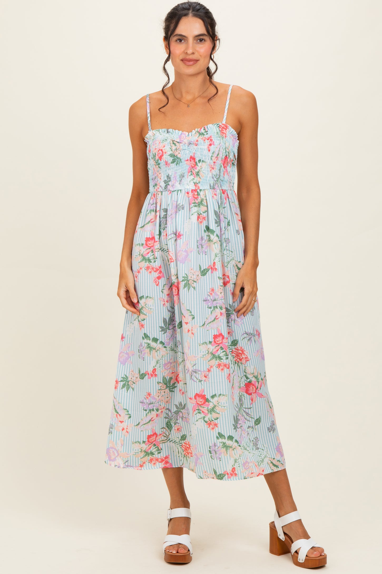 arden maxi dress Women's Arden Off-Shoulder Gathering Maxi Dress S/M/L/XL/Customize Black/Beige MEAN BLVD Beige / XL