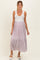 Pink Floral Maternity Maxi Skirt