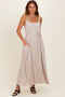 Papyrus Sleeveless Flower Belt Dress