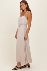 Papyrus Sleeveless Flower Belt Dress
