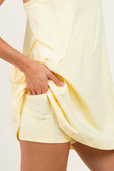 Lemon Active Racerback Skortsie