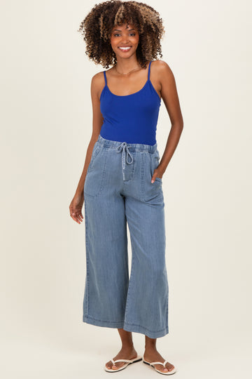 Royal Blue Basic Adjustable Strap Maternity Cami