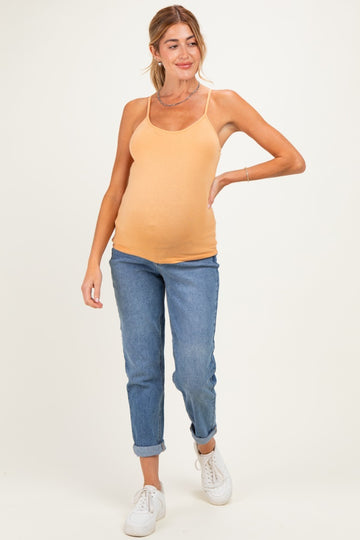 Toffee Basic Adjustable Strap Maternity Cami