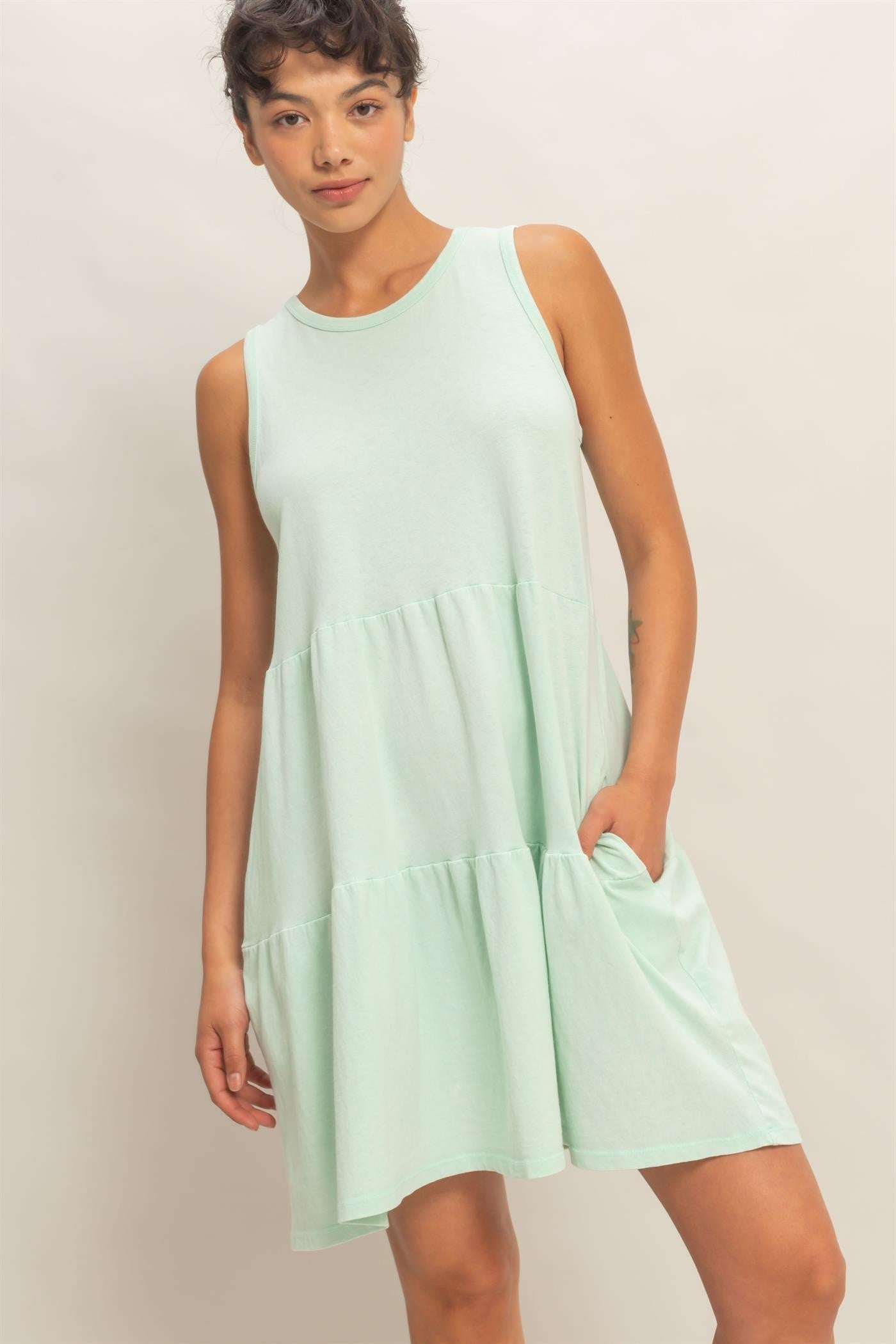 mint casual dress A-Line Mint Green Floral Midi Cottagecore Corset Dress Mint Green / Medium