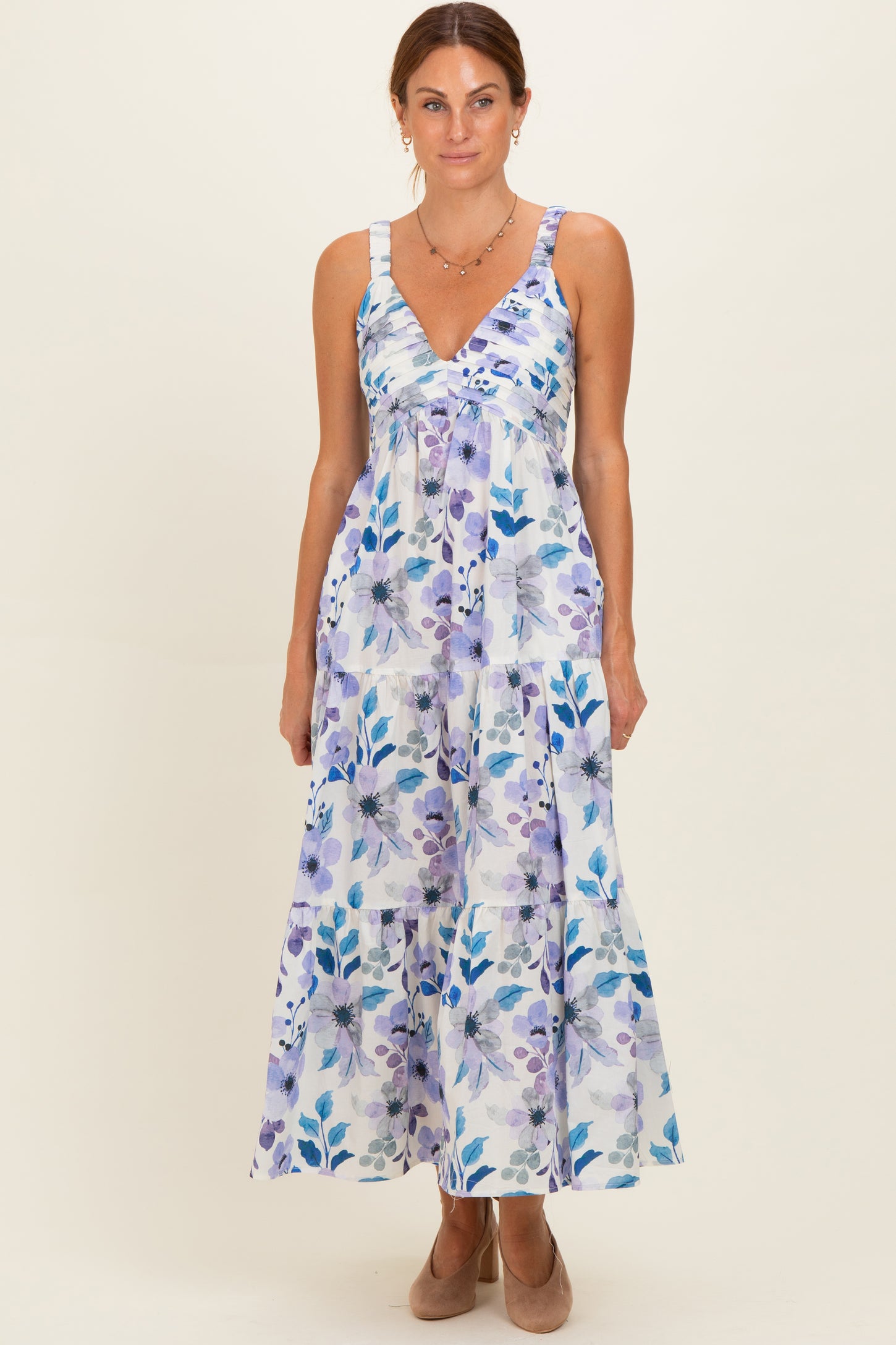 pleated bust maxi dress Kona Strapless Pleated Bust Satin Maxi Dress Champagne