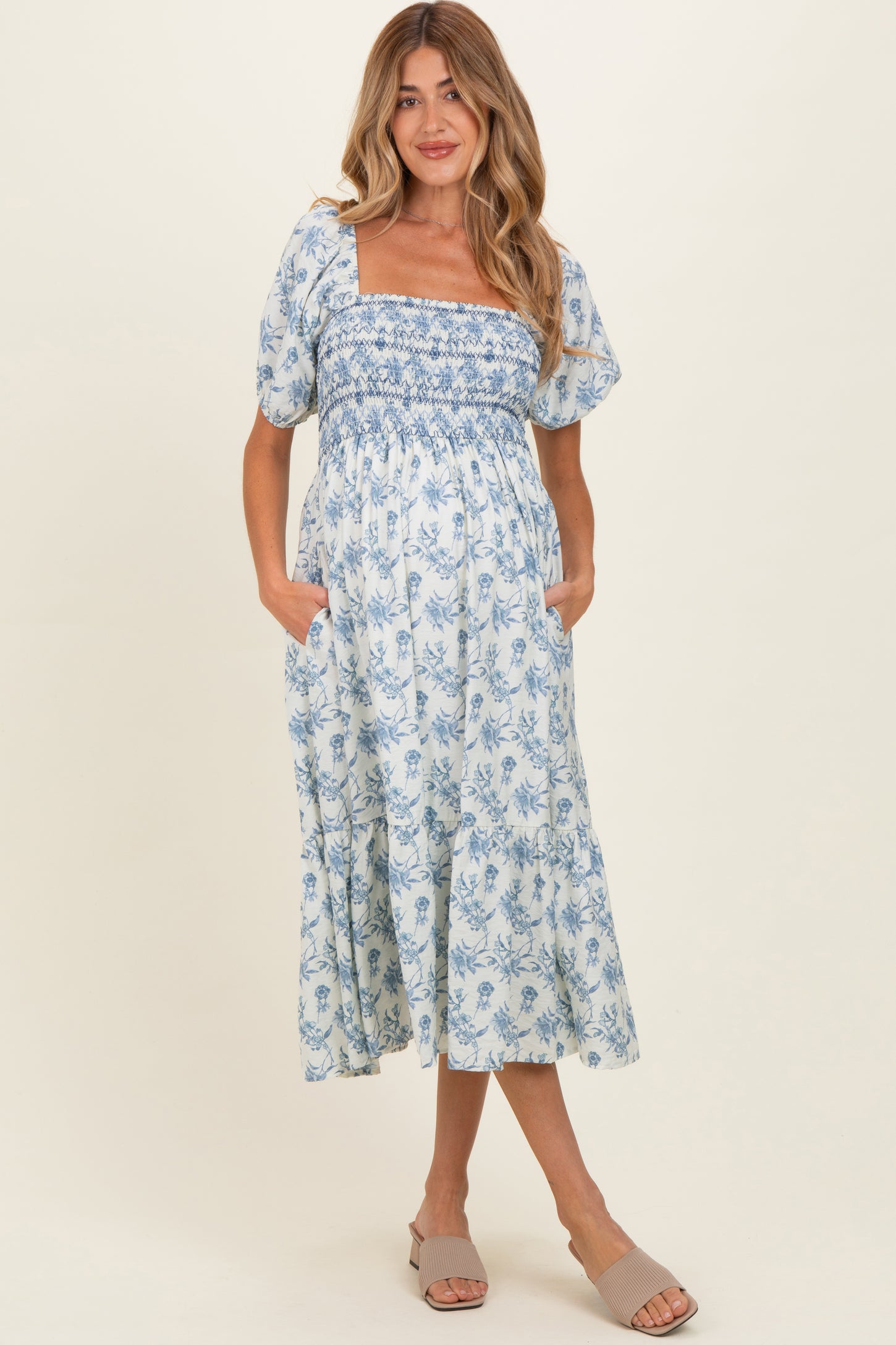 kimono style midi dress KOKON