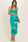 Jade Floral Cutout Maternity Midi Dress