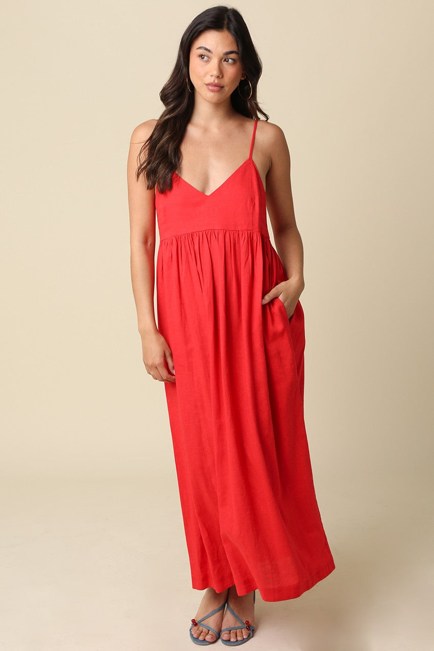 red flowy maxi dress Linen Blend Sleeveless – PinkBlush moroccan style furniture Whether you’re attending a Glam Factor Sequin Maxi Style:M