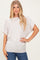 Sand Beige Dolman Sleeve Boat Neck Top