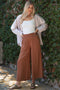 Nutshell Smocked Waistband Wide Leg Pants