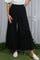 Black Cropped Wide Leg Pants