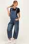Denim Vintage Wash Maternity Overall
