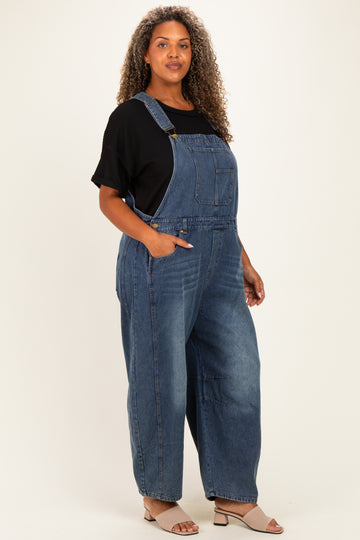 Denim Vintage Wash Plus Overall
