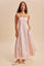 Pink Peony Floral Maxi Dress