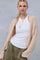 Beige Dolman Sleeve Boho Cable Knit Cardigan