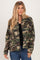 Camo Vintage Washed Denim Jacket