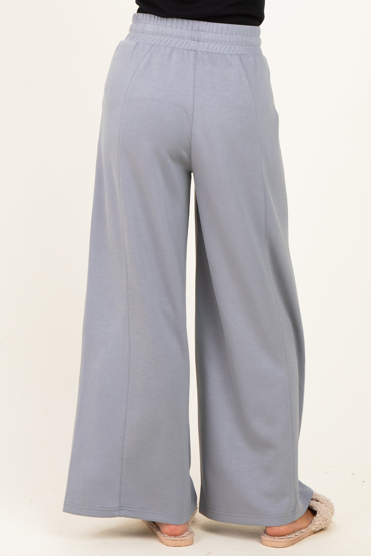 Grey Drawstring Lounge Pants