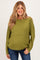 Matcha Honeycomb Knit Maternity Sweater