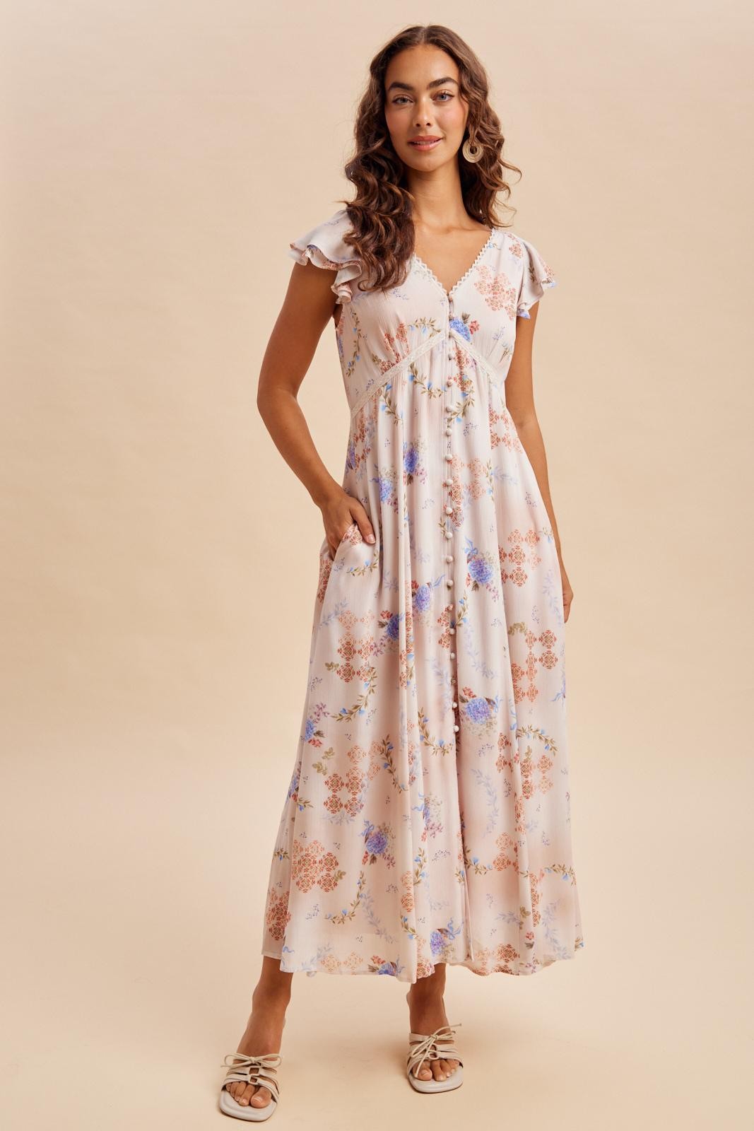 lounge dress for women Verdusa Women's Short Sleeve Loose Long Maxi with Pockets durable fabric with a Green Early Medieval Dress Size:30 Long Style_Diamante Accents